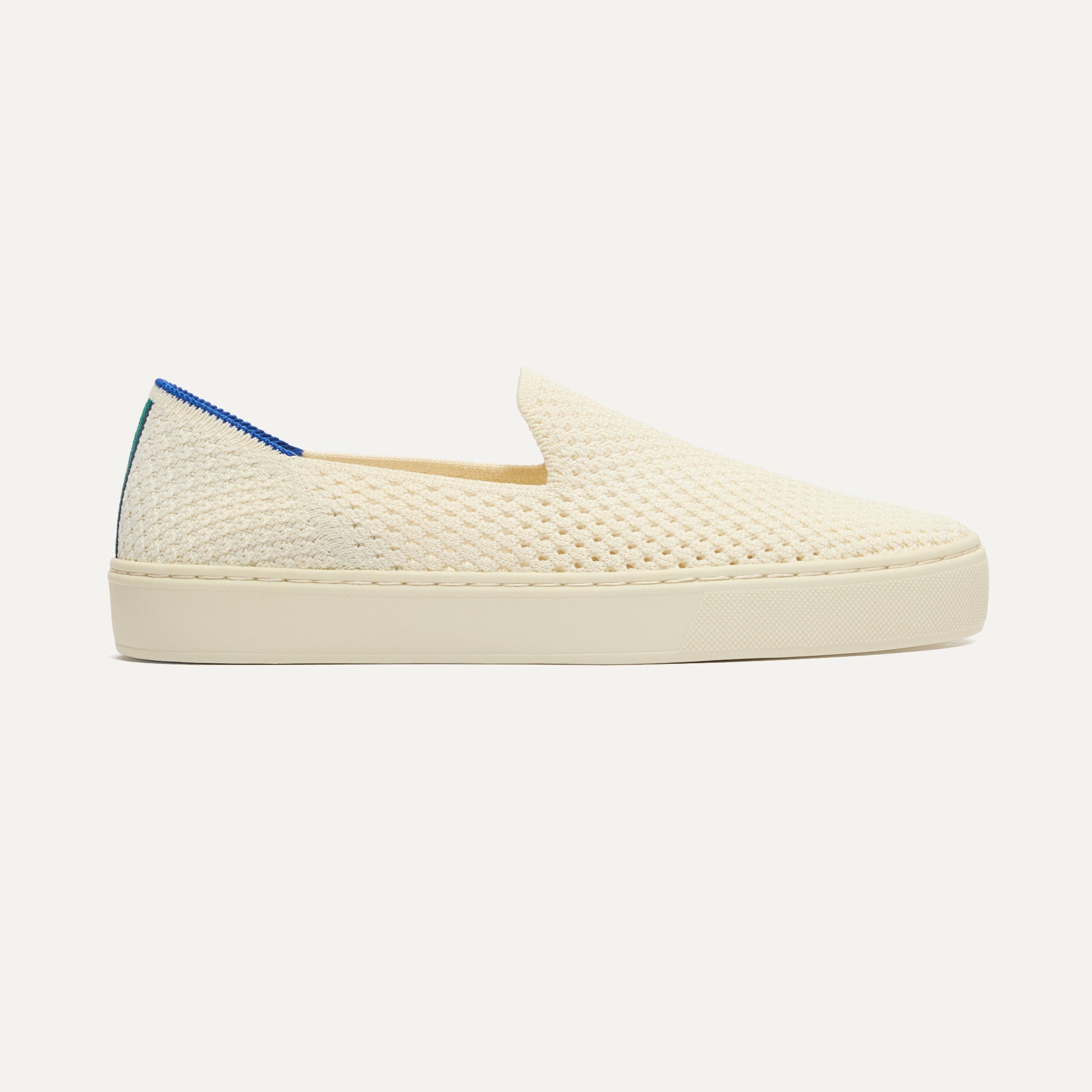 The Original Slip On Sneaker in Volley shown from the side. 
