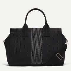 PLP |The Overnighter in Shadow Black shown from the front.