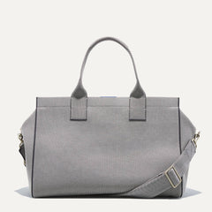 PLP |The Overnighter in Stone Grey shown from the front.