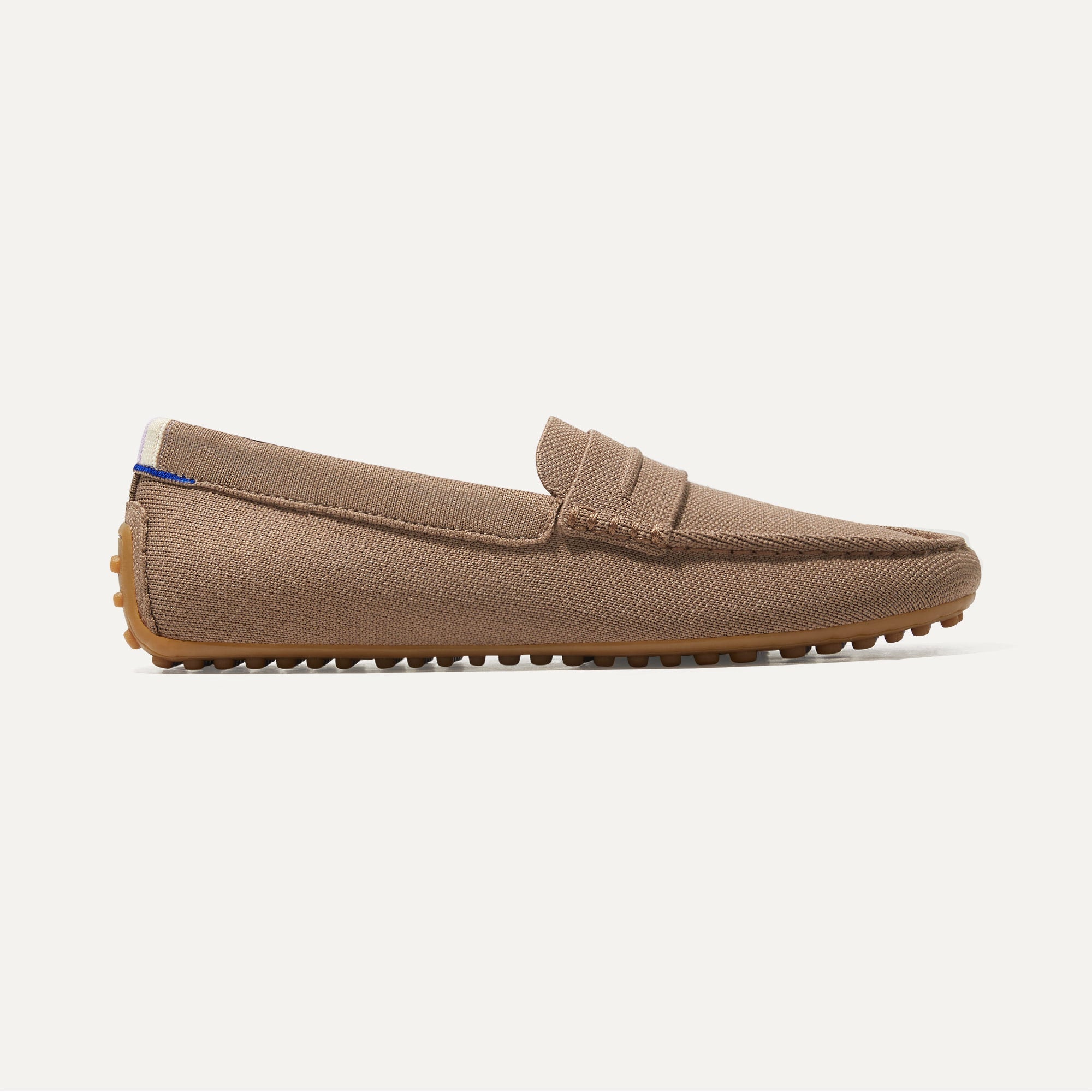 The Driving Loafer in Portobello shown from the side.
