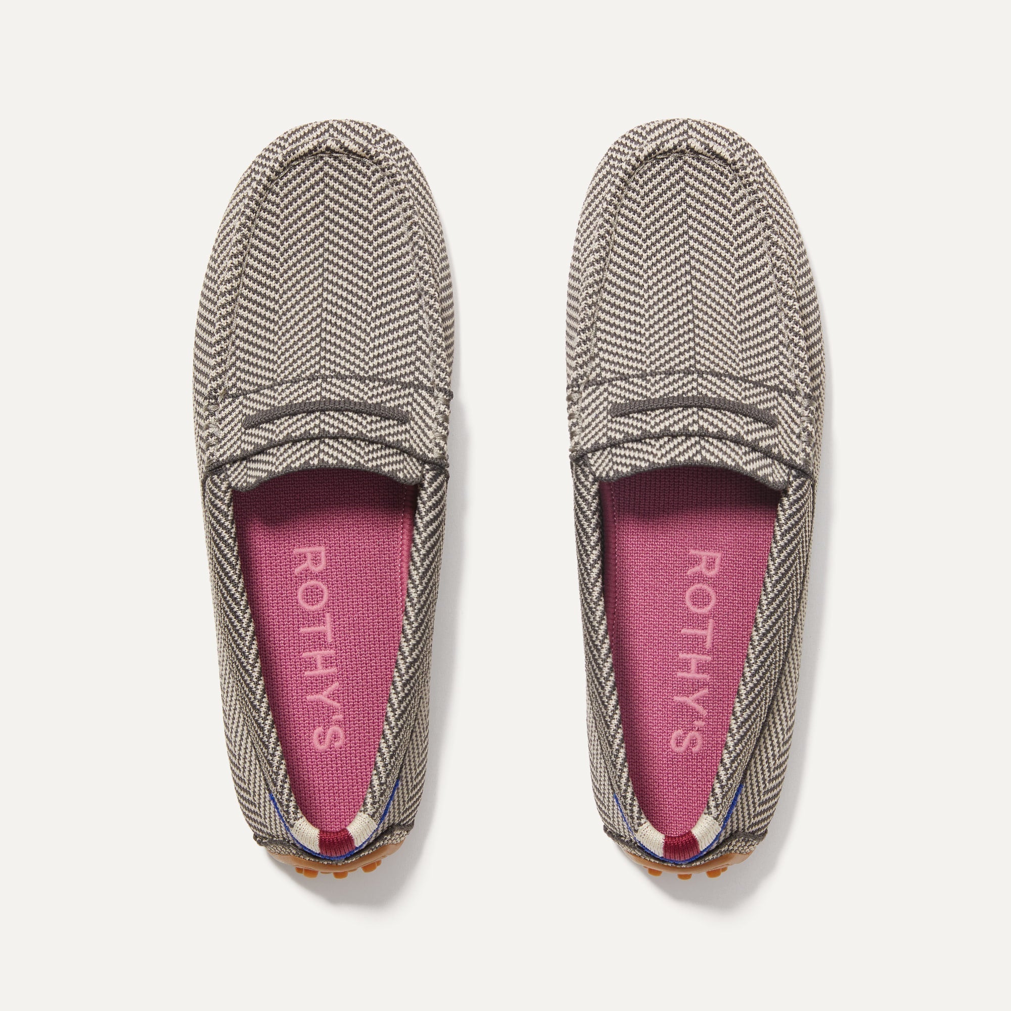 The Driver in Iron Herringbone shown from the top.