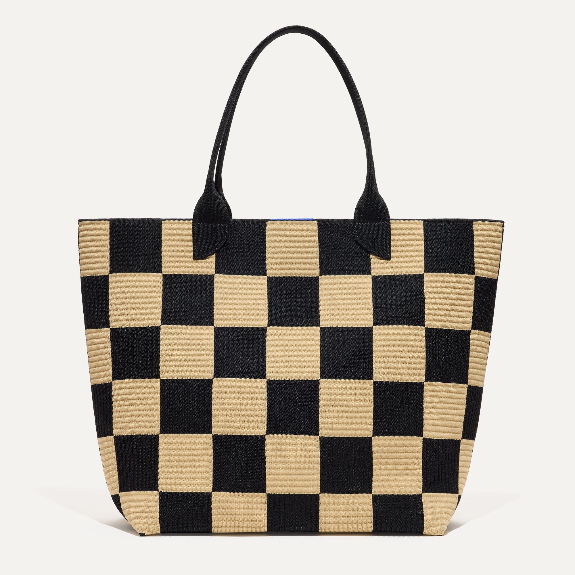 PLP |The Lightweight Tote in Checker Classic shown from the front. 
