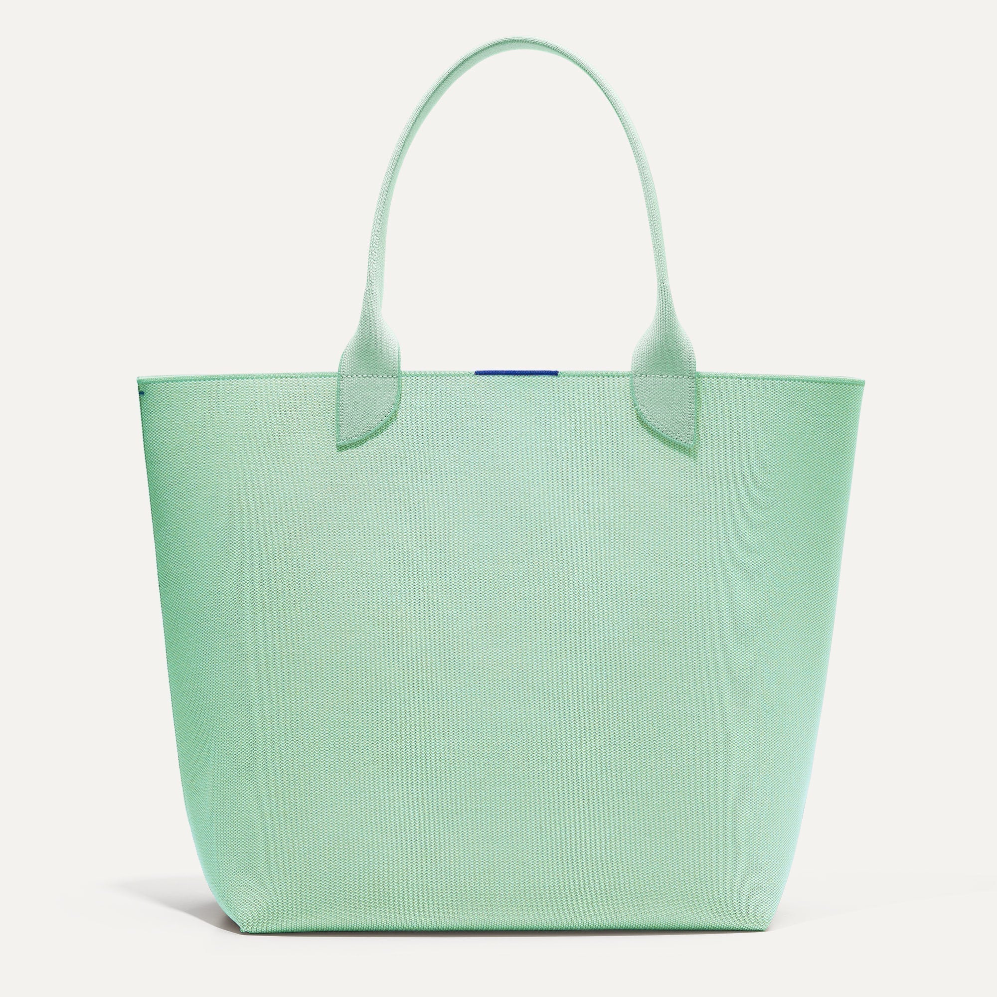PLP |The Lightweight Tote in Fresh Mint shown from the front.