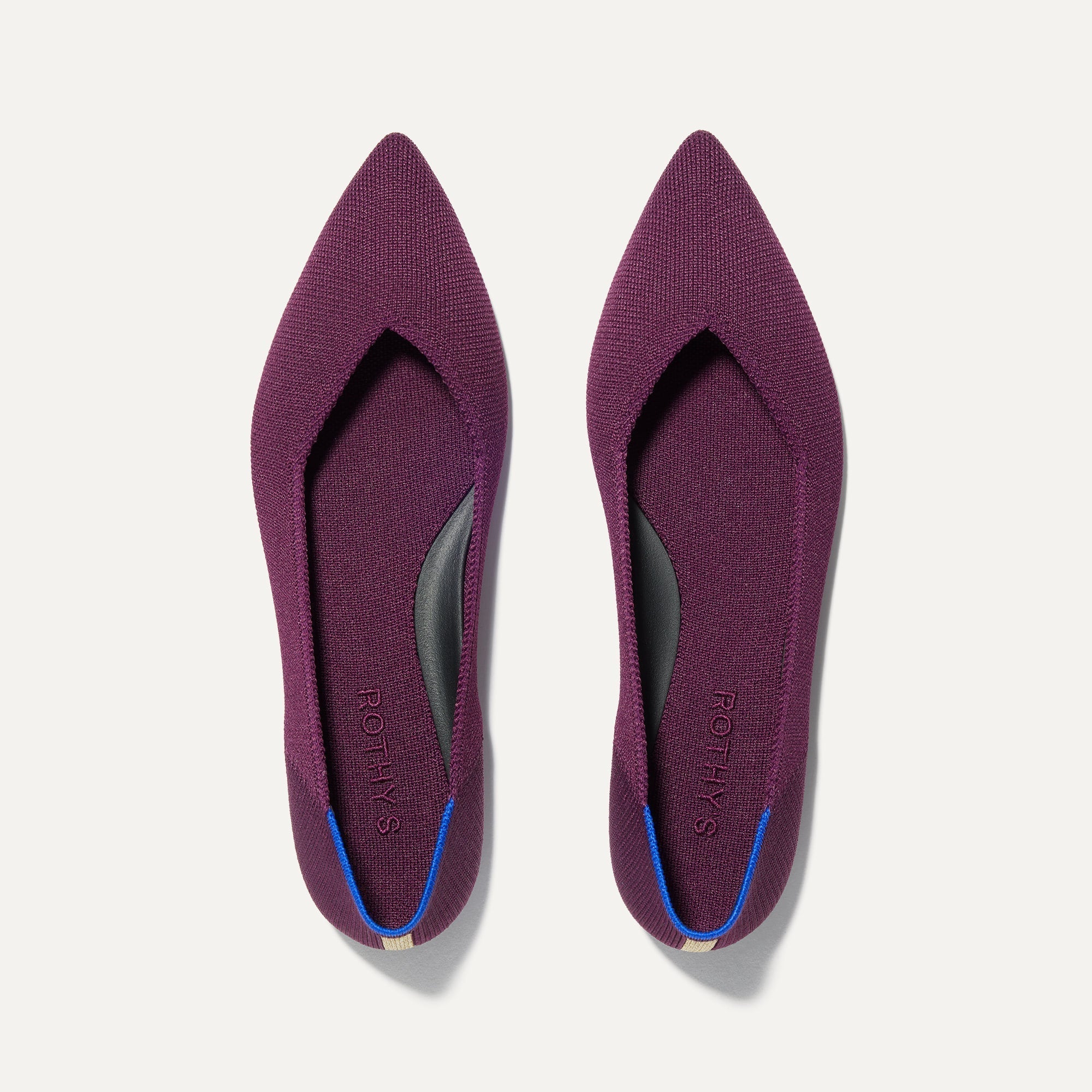 The Point II in Boysenberry shown from the top.