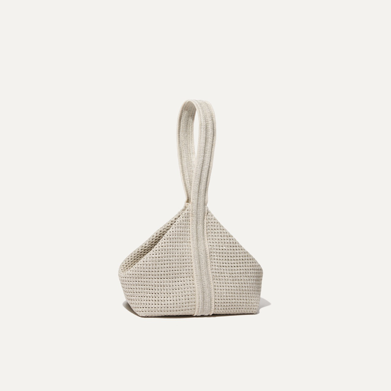 PLP |The Party Pouch in Diamond Sparkle shown from the front.