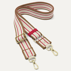 The Crossbody Strap in Lollipop Stripe.
