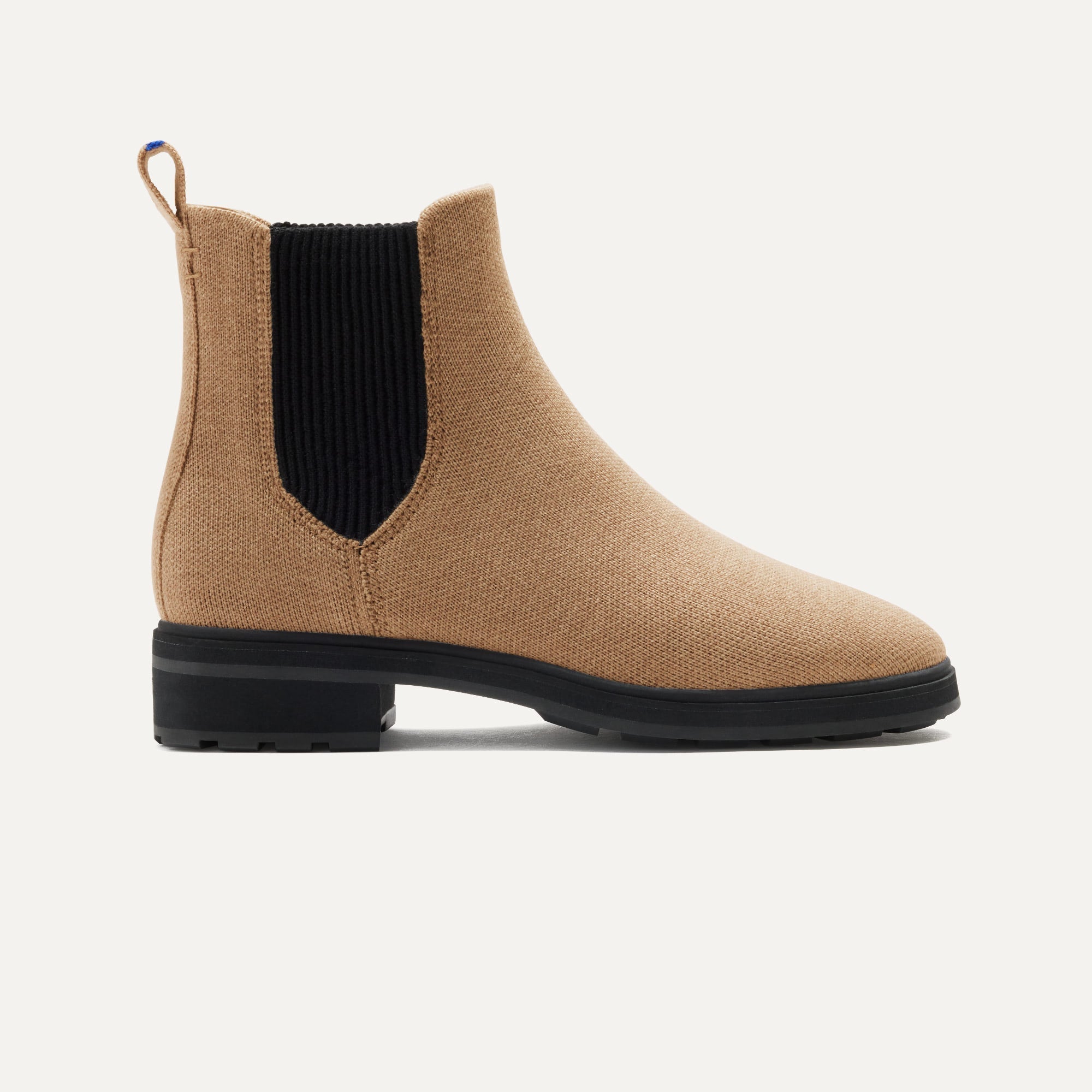 The Lug Boot in Butternut shown from the side. 