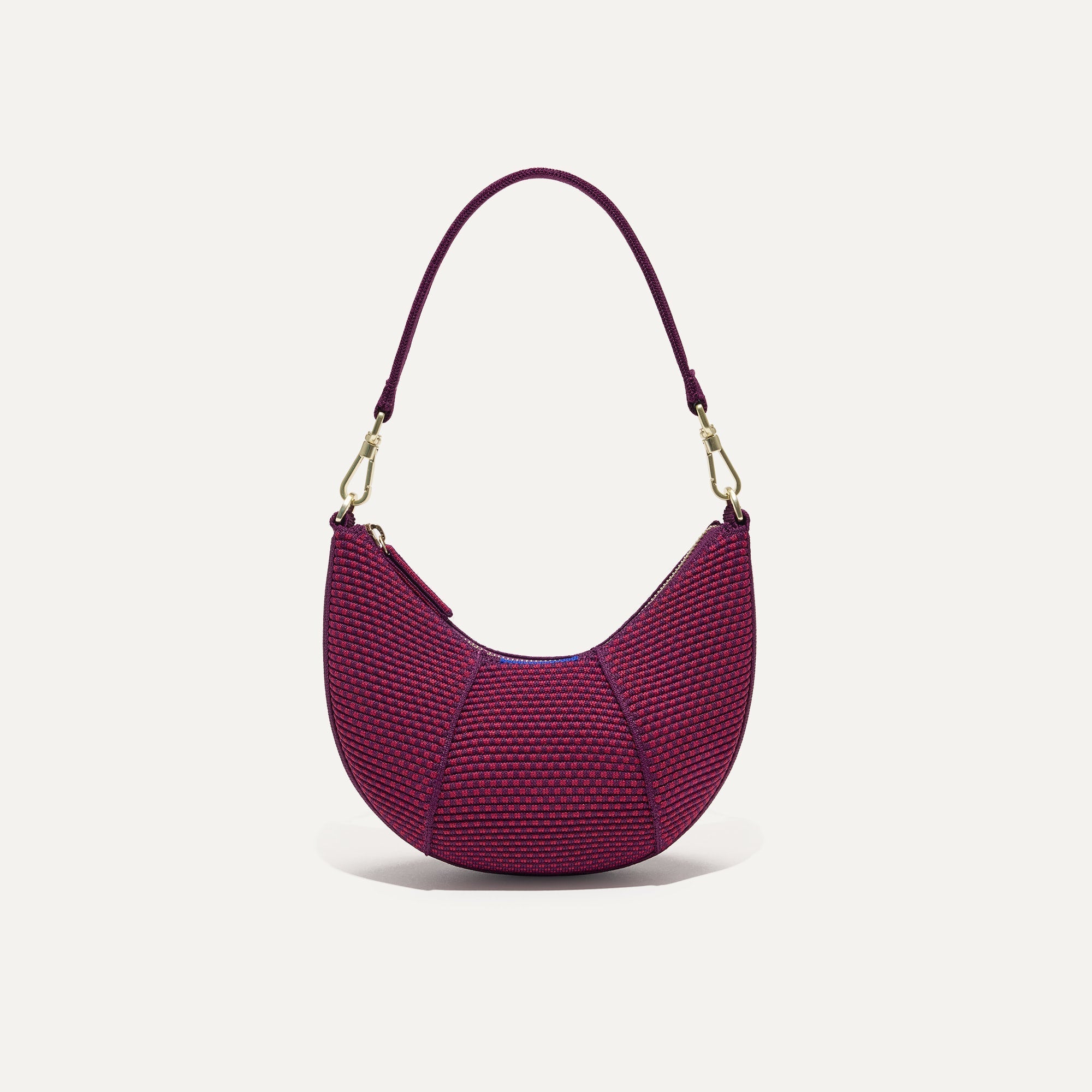 PLP |The Mini Crescent Bag in Beet.