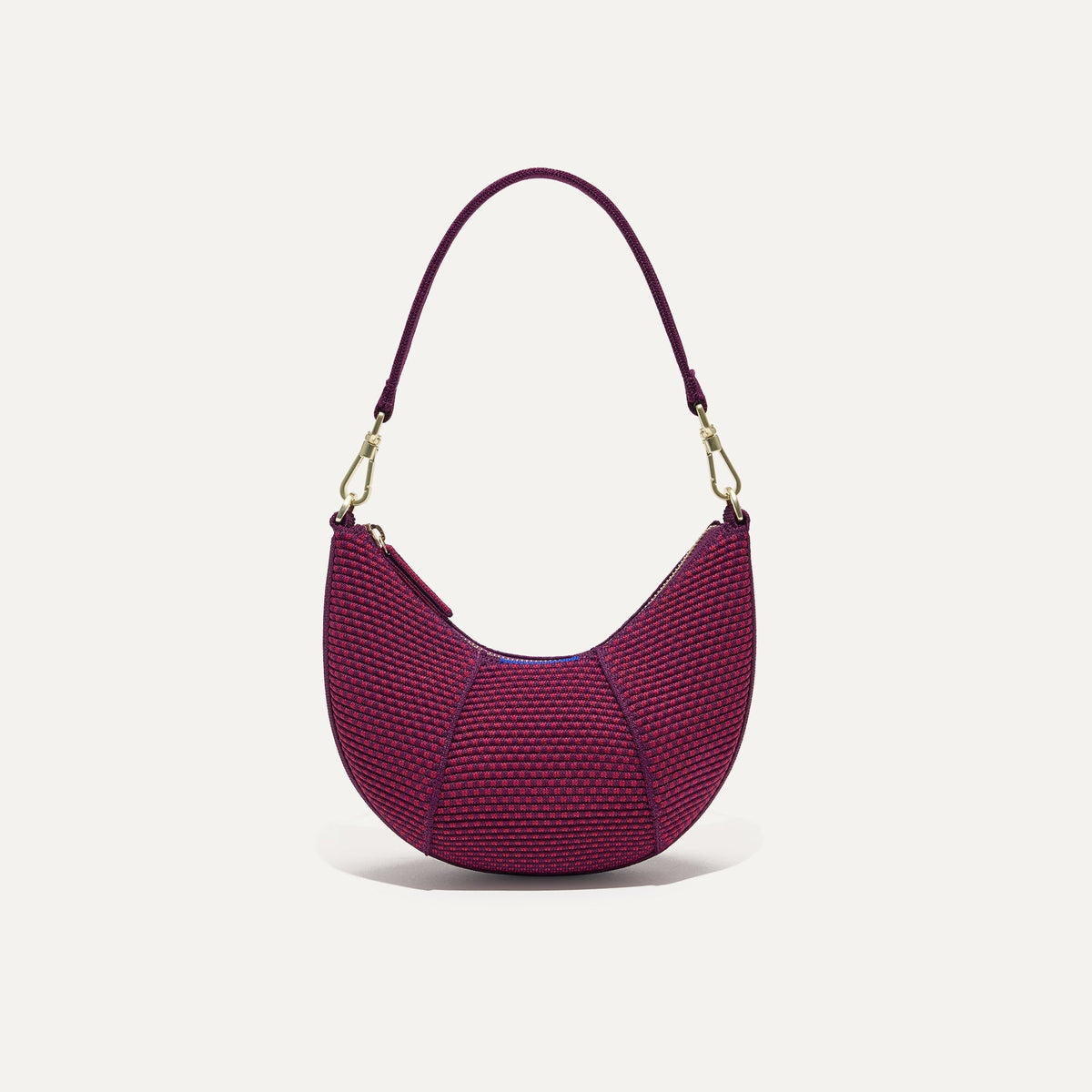 PLP |The Mini Crescent Bag in Beet.