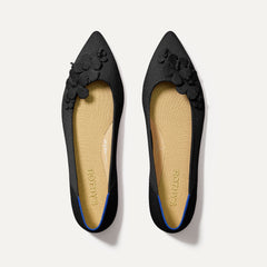 The Petal Point II in Black shown from the top. 