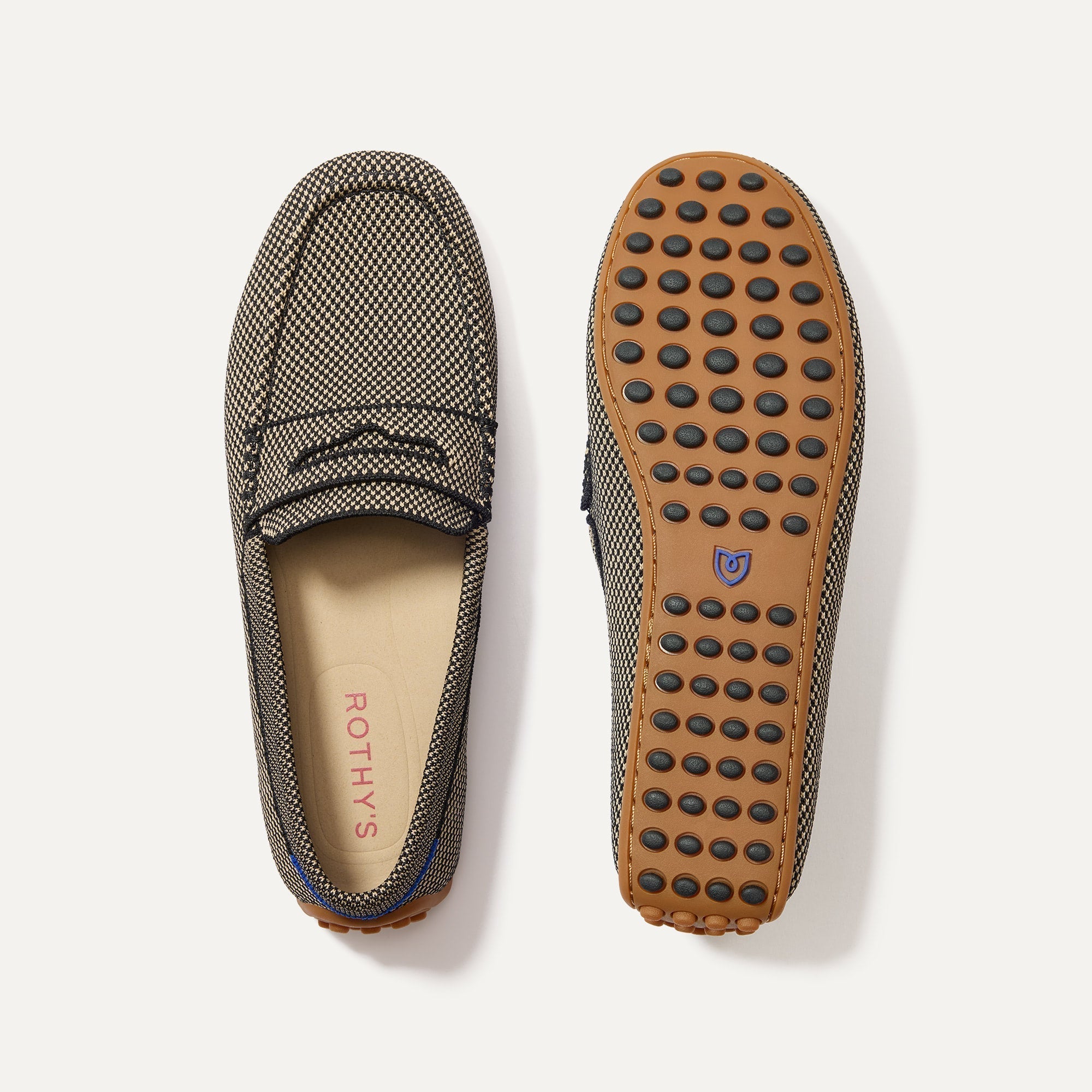 PLP |The Daily Driver in Classic Micro Check shown from the top. 