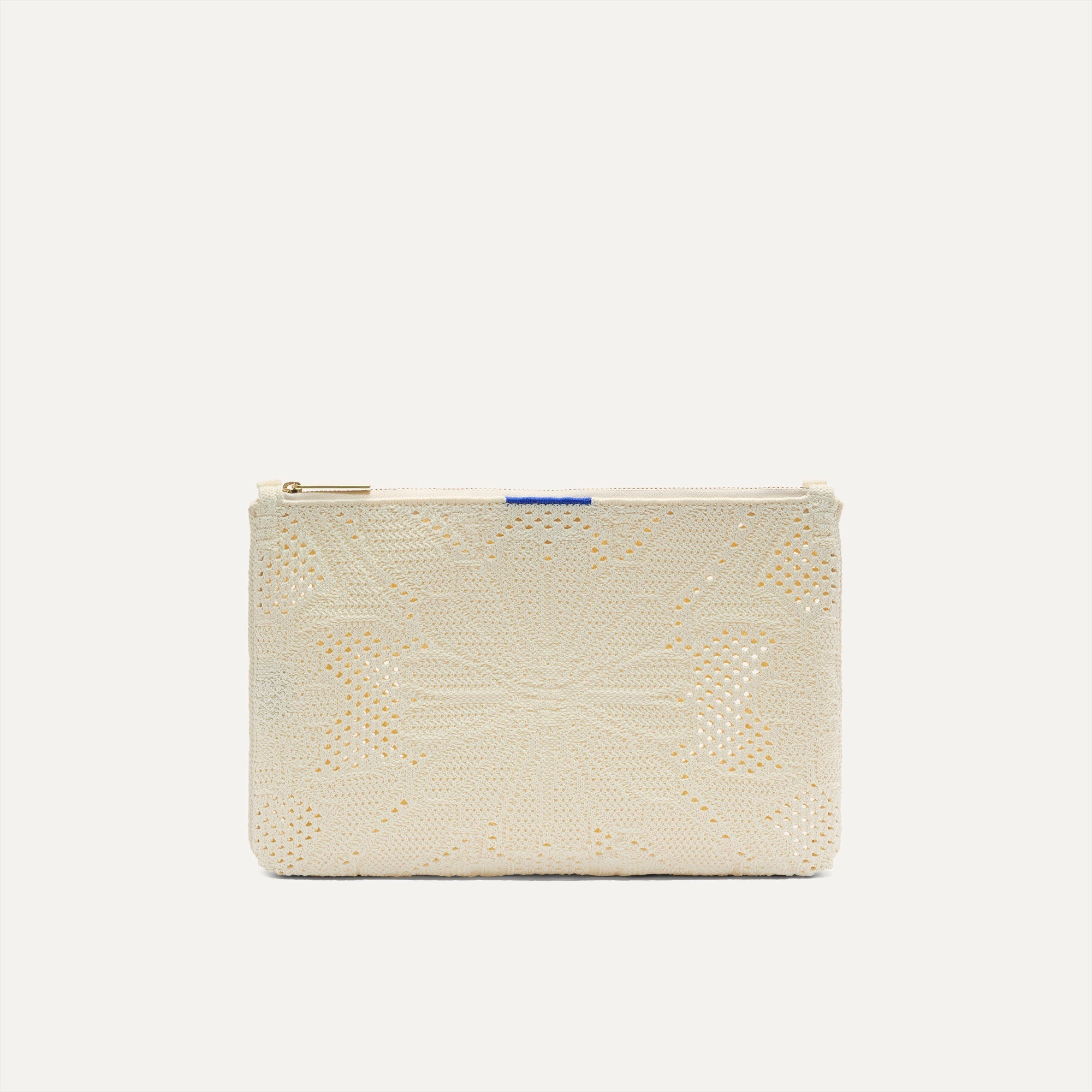 PLP |The Convertible Clutch in Moonflower, shown from the front.