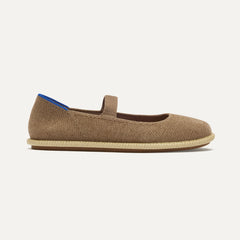 The Cruiser Mary Jane in ReVelvet™ Portobello shown from the side.