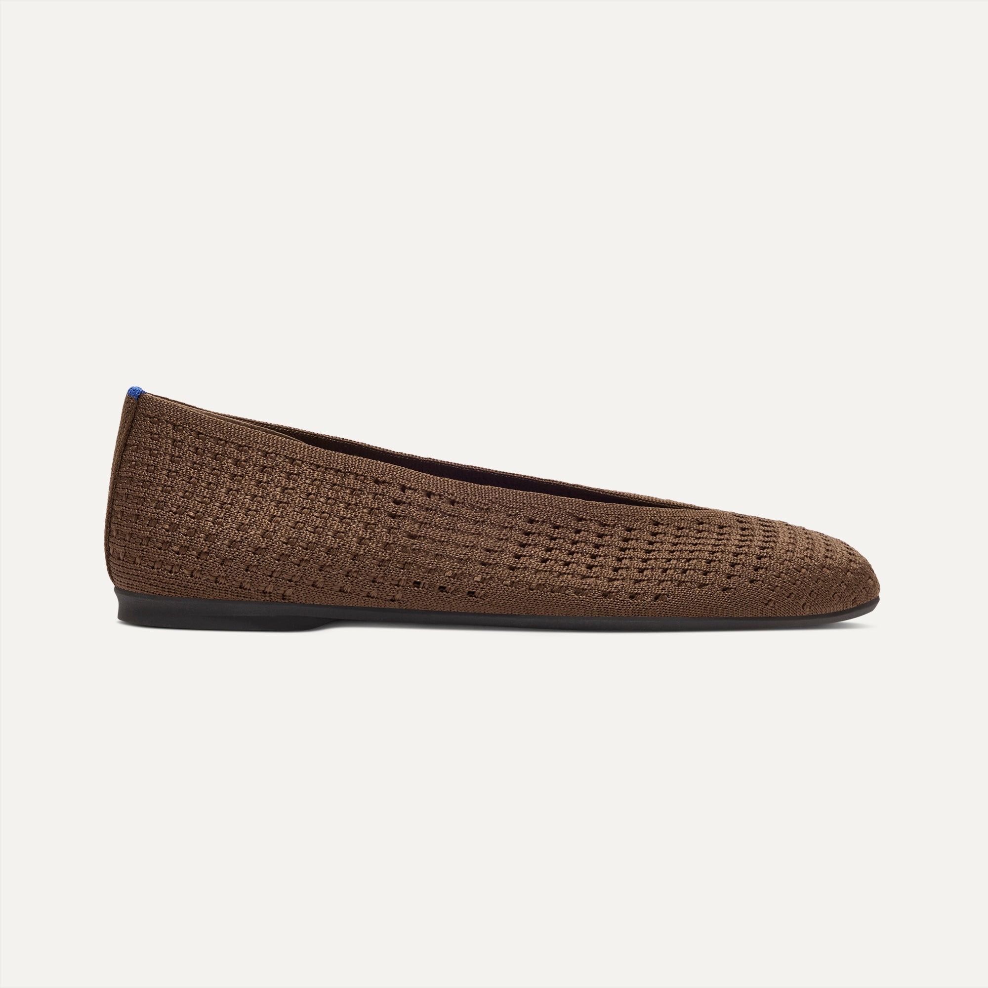 side | The Max Square Ballerina in Cinnamon Mesh shown from the side.